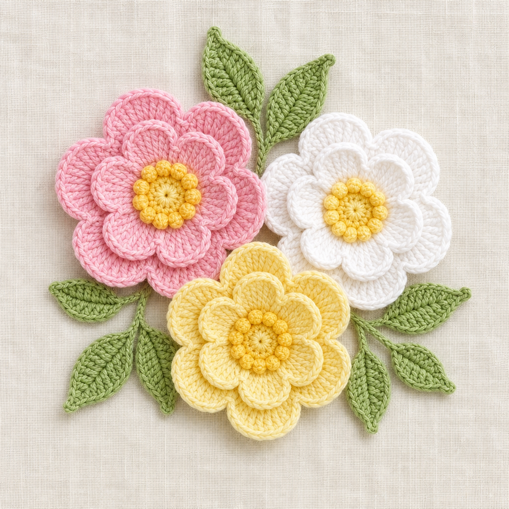 Crochet Flower Patterns