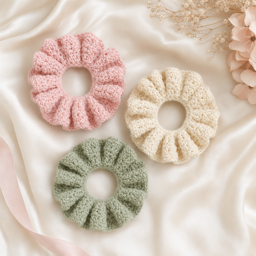 Crochet Scrunchie Patterns